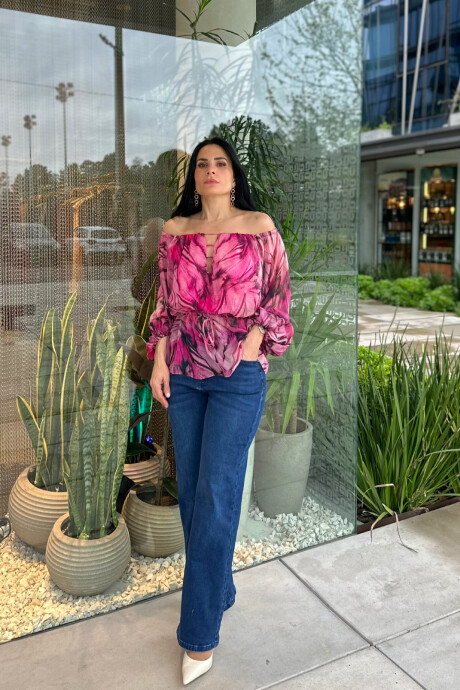 Blusa Zenda Estampado