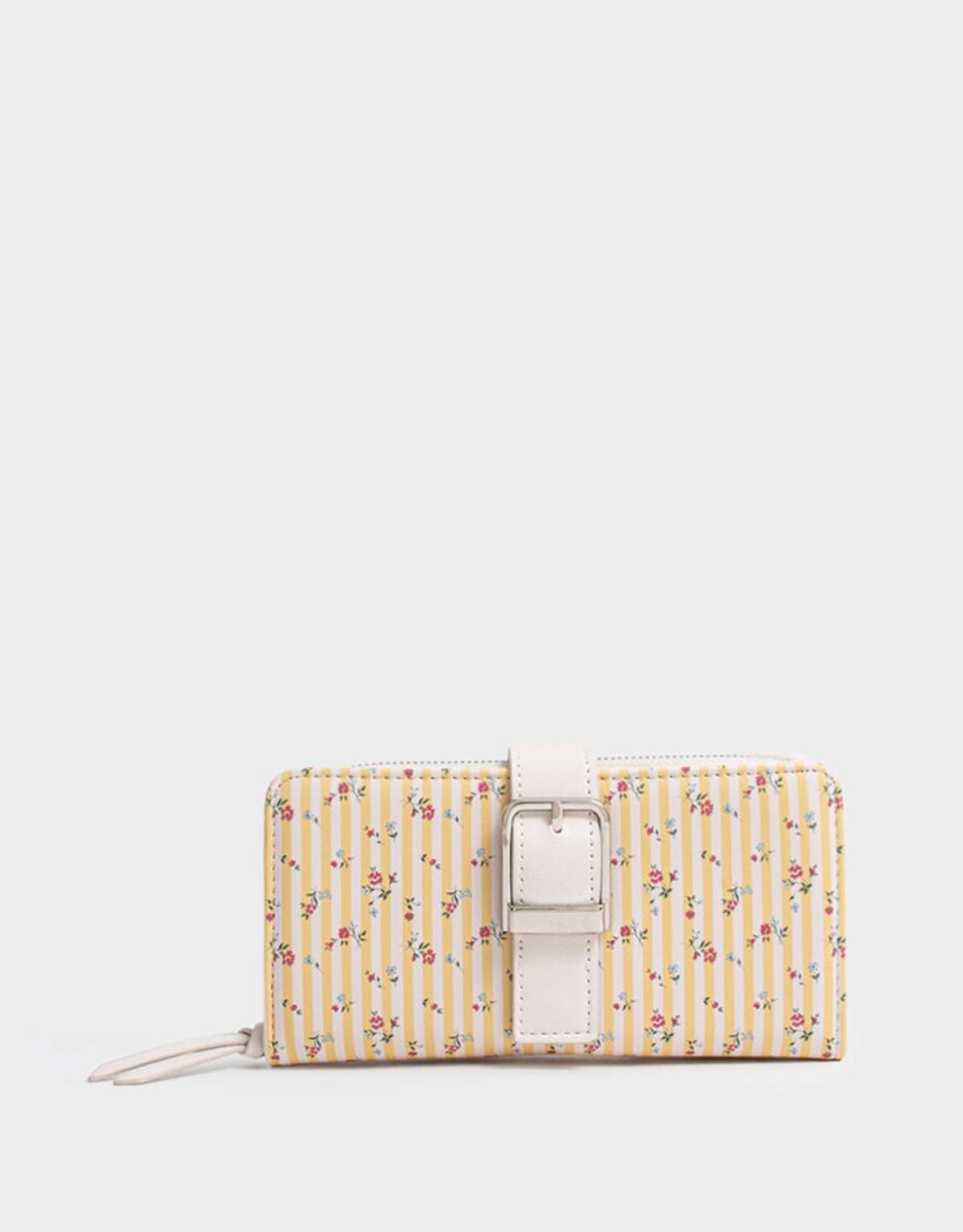Billeteras - Estampado Flores 