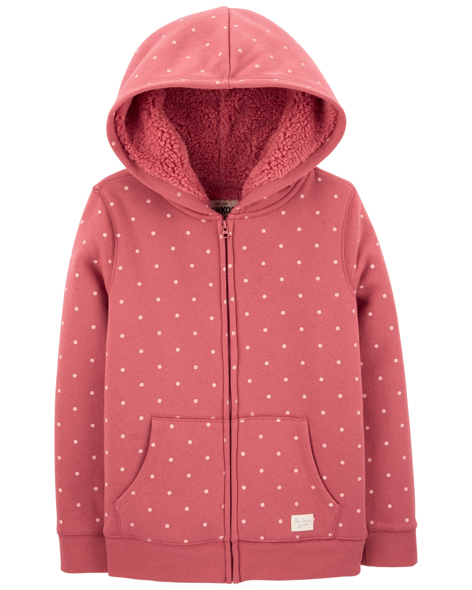 Campera con Interior de Felpa Sin color