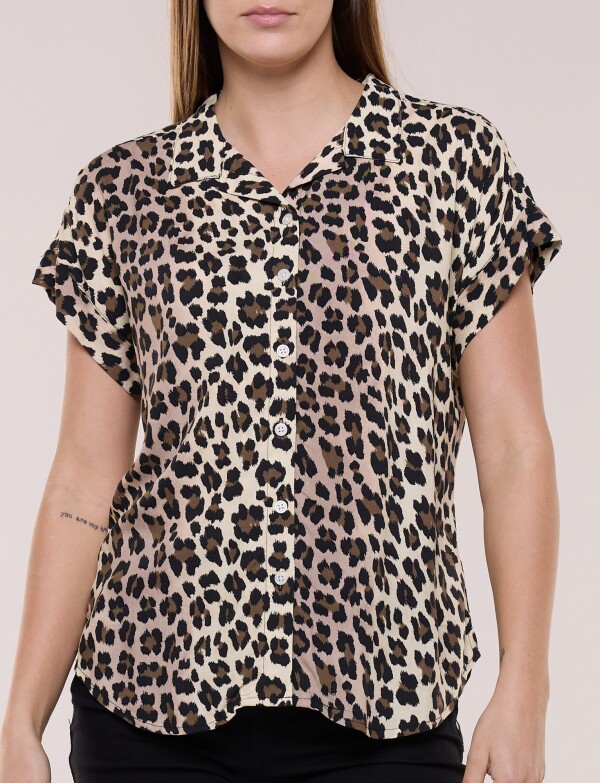 Camisa Print BEIGE/MULTI