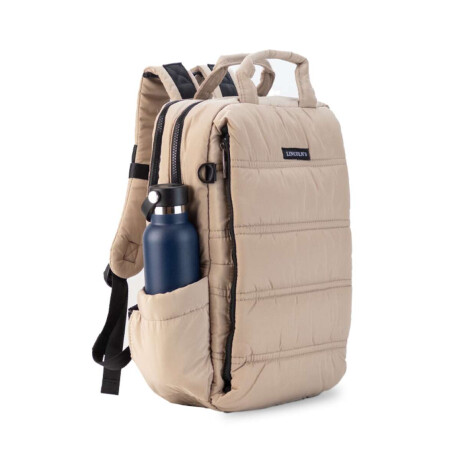 Mochila Capitoneada Petersburgo Crema