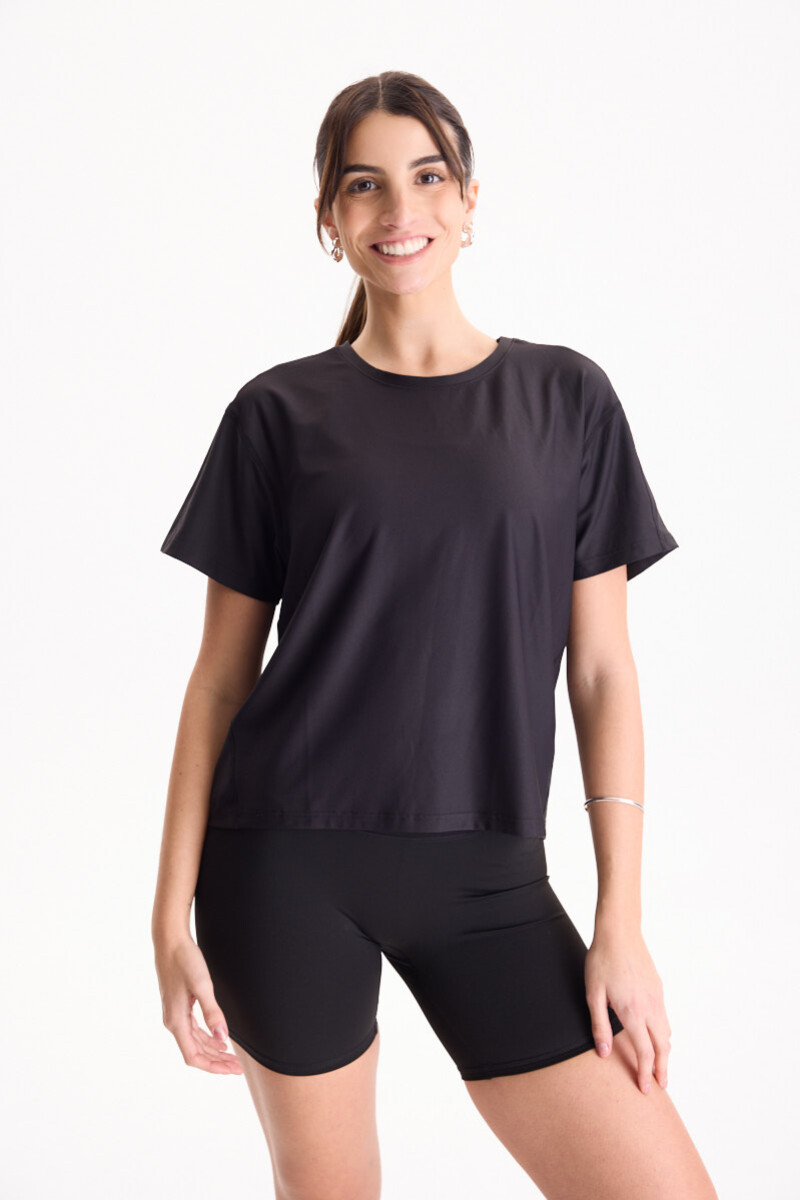 Remera Deportiva Boost Negro