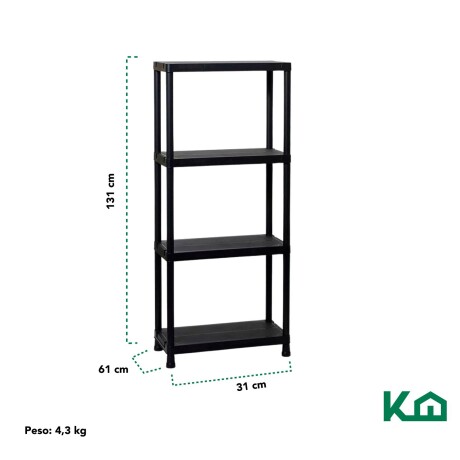 Estantería 131x61x31 Kingsman Estantería 131x61x31 Kingsman