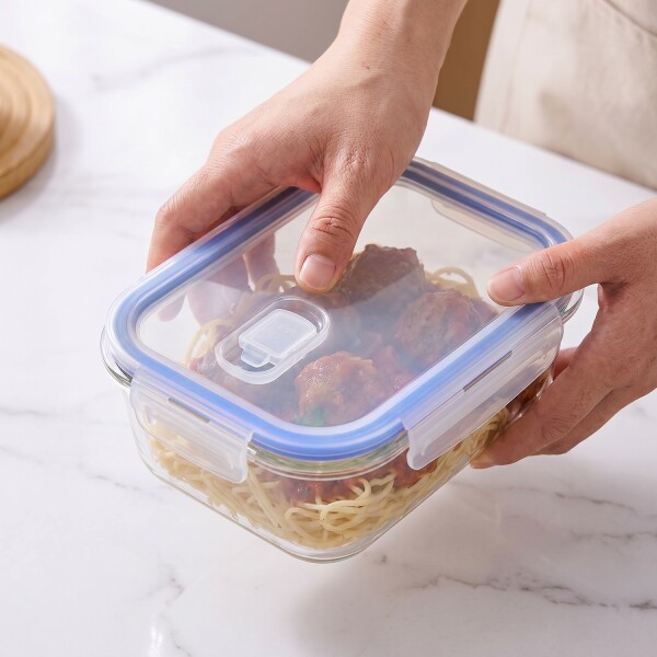 Juego De 8 Tarros De Vidrio Hermeticos Taper Recipientes Contenedores Imback Azul Juego De 8 Tarros De Vidrio Hermeticos Taper Recipientes Contenedores Imback Azul