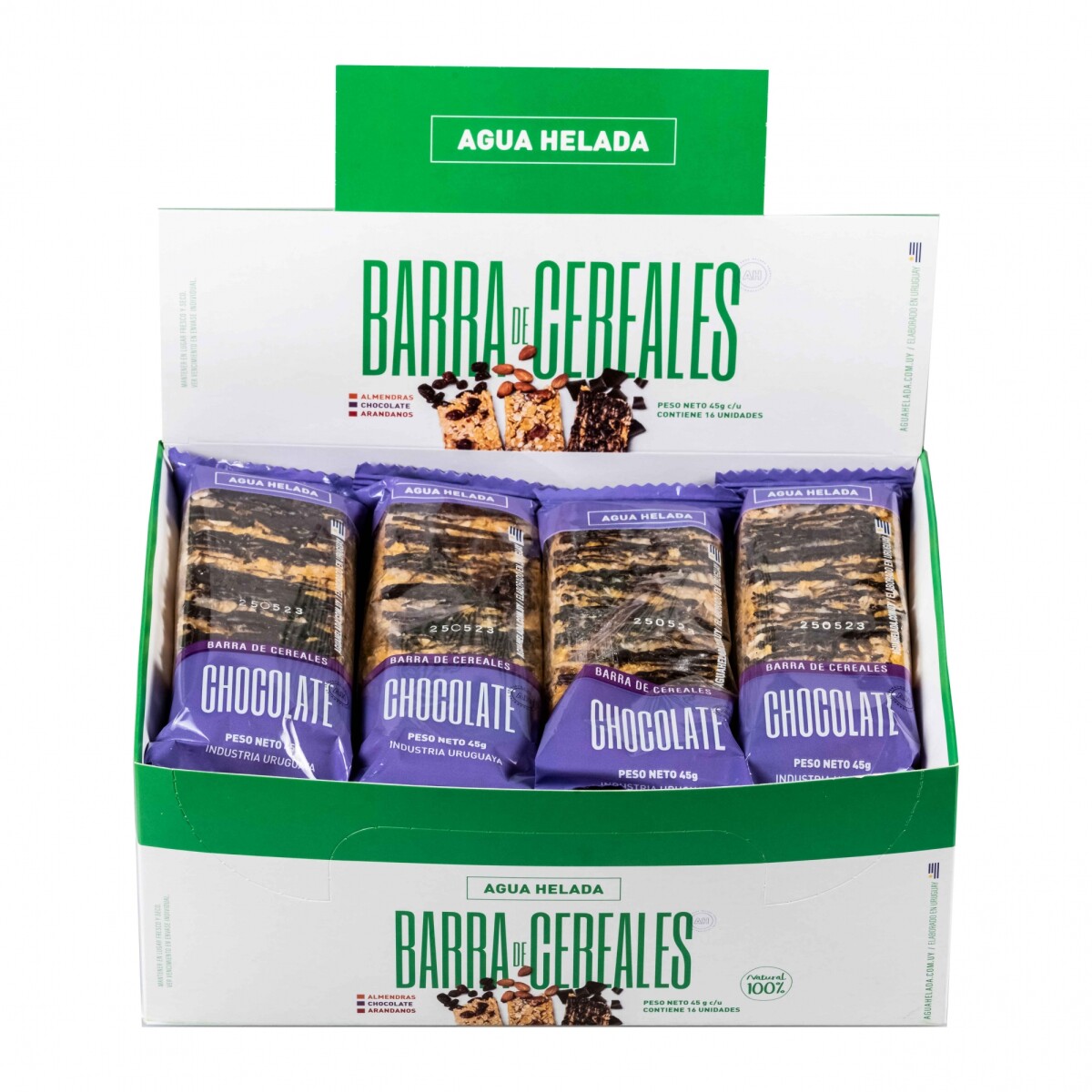 Barras de Cereales Chocolate x 16 uds. 