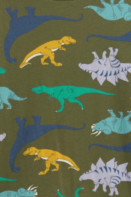 Remera Gràfico Toddler Niño Army Jacket Green