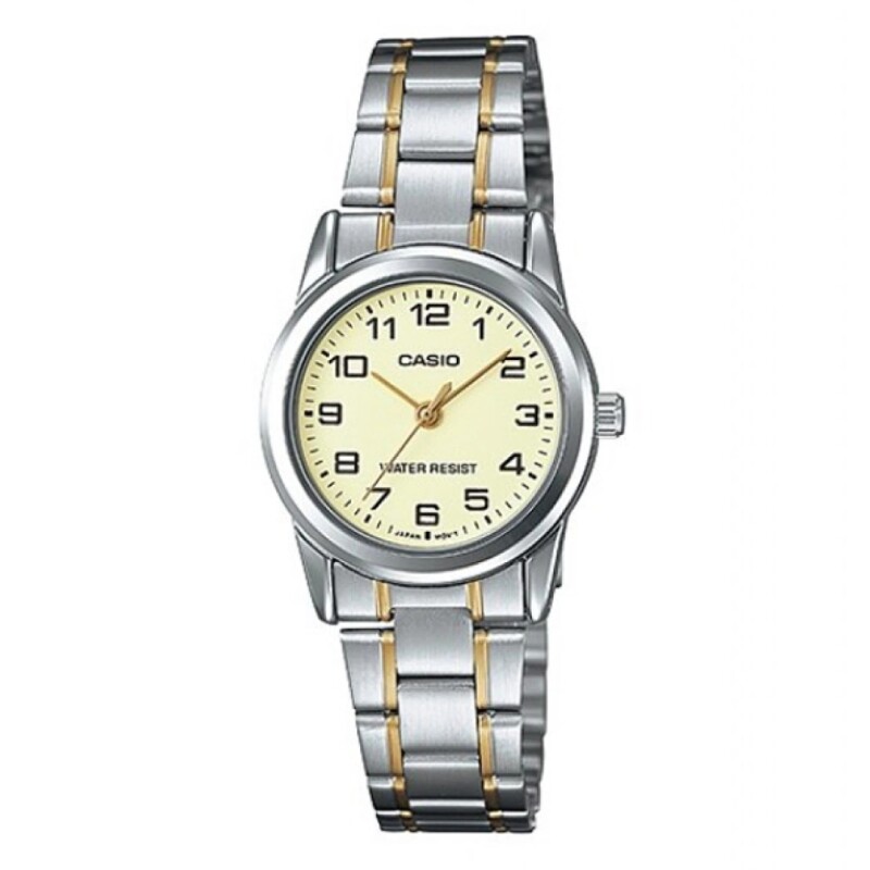 Reloj Casio LTPV001SG-9BUDF para mujer en acero Dorado