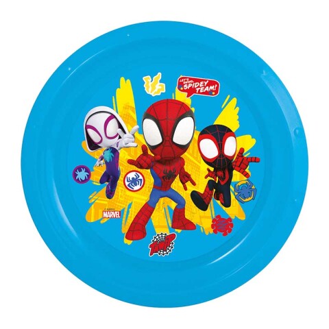 Plato Plástico Spiderman 22 cm U