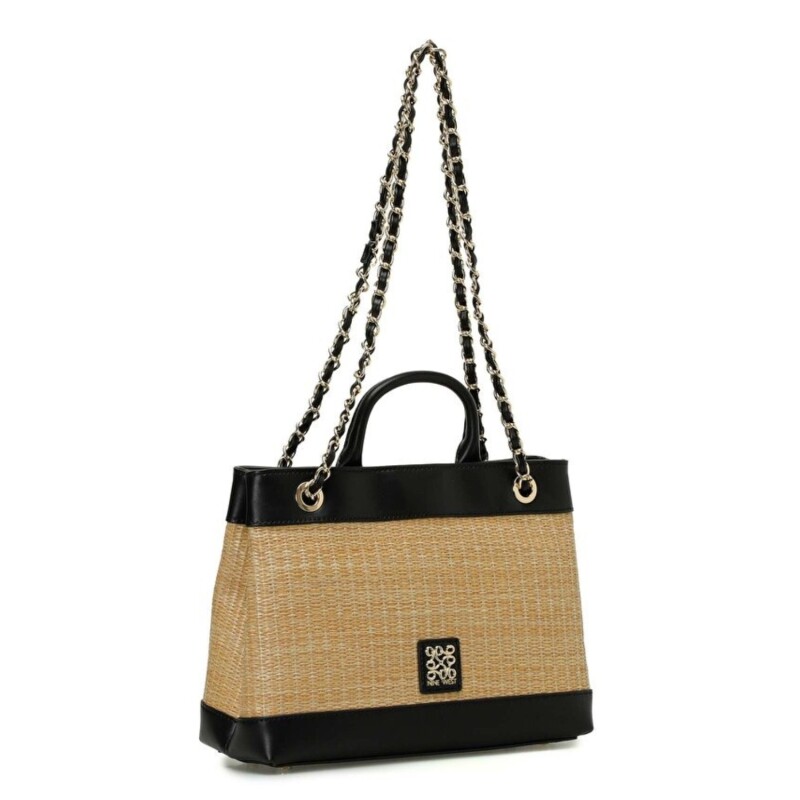 Omyra Satchel Natural/black