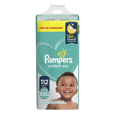 Pañales Pampers Confort Sec Talle Xxg X112 001