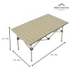 Mesa De Camping Plegable Enrollable Portátil Mesa De Camping Plegable Enrollable Portátil