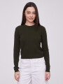 Sweater Barbi Verde Oliva Oscuro