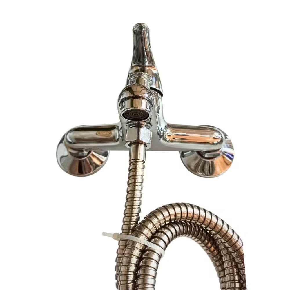 Grifería de ducha Monocomando exterior con transferencia Caddie Cromado Grifería De Ducha Monocomando Exterior Con Transferencia Caddie Cromado