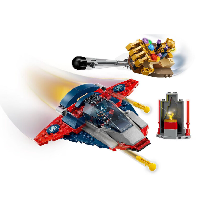 Capitán America vs Thanos Lego Capitán America vs Thanos Lego