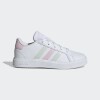 Championes Adidas Grand Court Lifestyle Ftwr White/crystal Jade/clear Pink