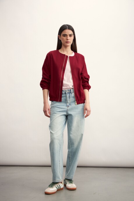 Chaqueta Bomber Bord�