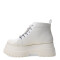 Bota de Mujer Miss Carol GALILEA acordonada con plataforma Blanco Hueso
