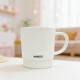 Taza plástica blanca
