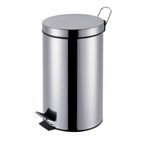 TARRO RESIDUOS ACERO INOX 20 LT AGATA PLATA