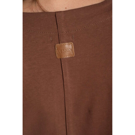 Remera Manga Broderie Moca