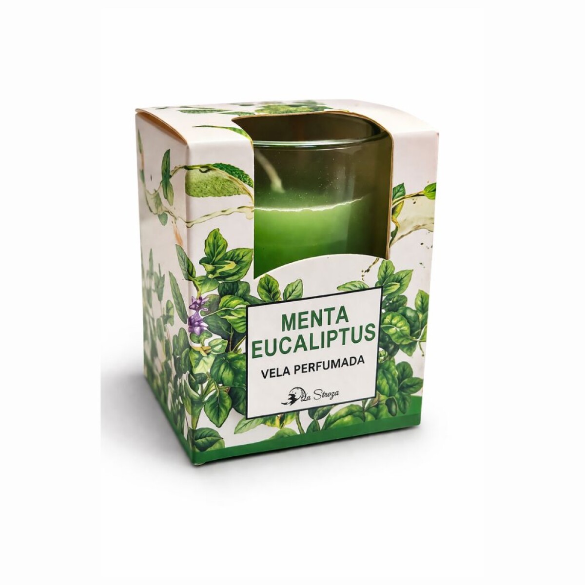VELA AROMATICA LA STREGA - Menta/eucalipto 