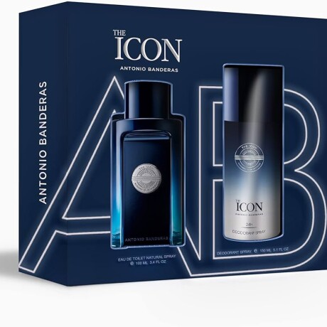 Antonio Banderas Set The Icon 100Ml Eau de Toilette +Desodorante 150Ml Antonio Banderas Set The Icon 100Ml Eau de Toilette +Desodorante 150Ml