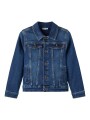 Chaqueta De Jean Dark Blue Denim