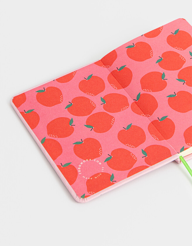 Anotadores Cuadernos y Memos Liso Cuaderno A6 "wellness Diary" - Rosa Claro
