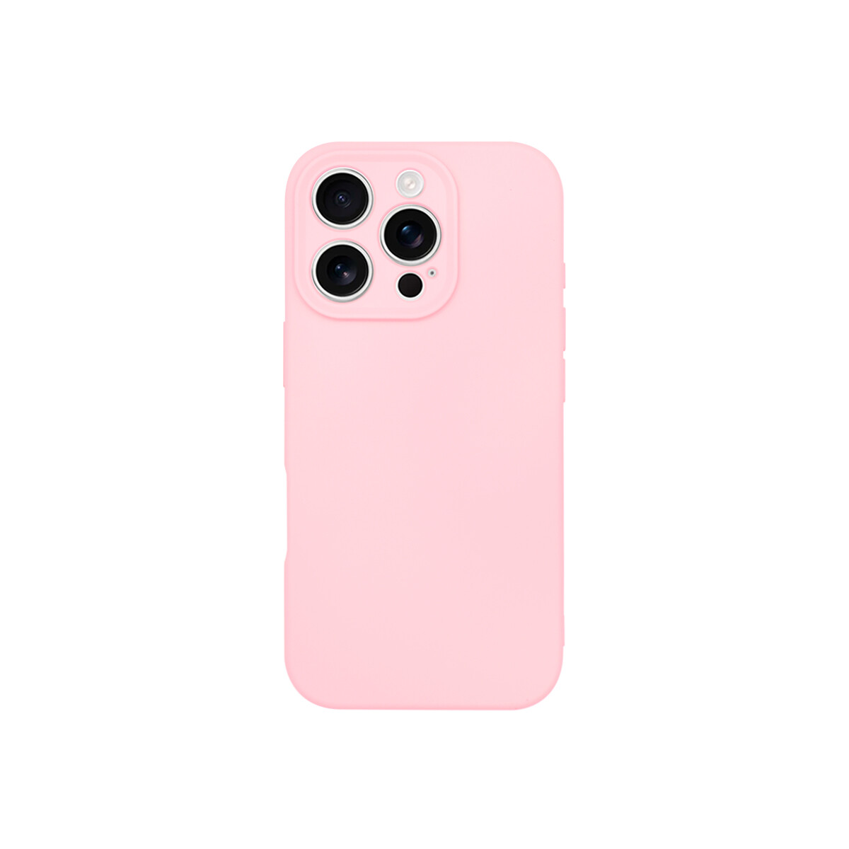 Protector para iPhone 16 Pro Max engomado color rosa 
