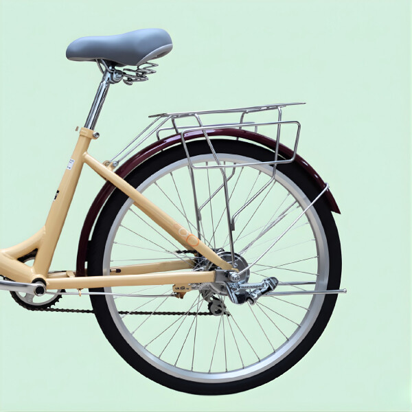 Bicicleta BDF Paseo Urbana Rodado 26 " Canasto Freno V-Brake Miel 1