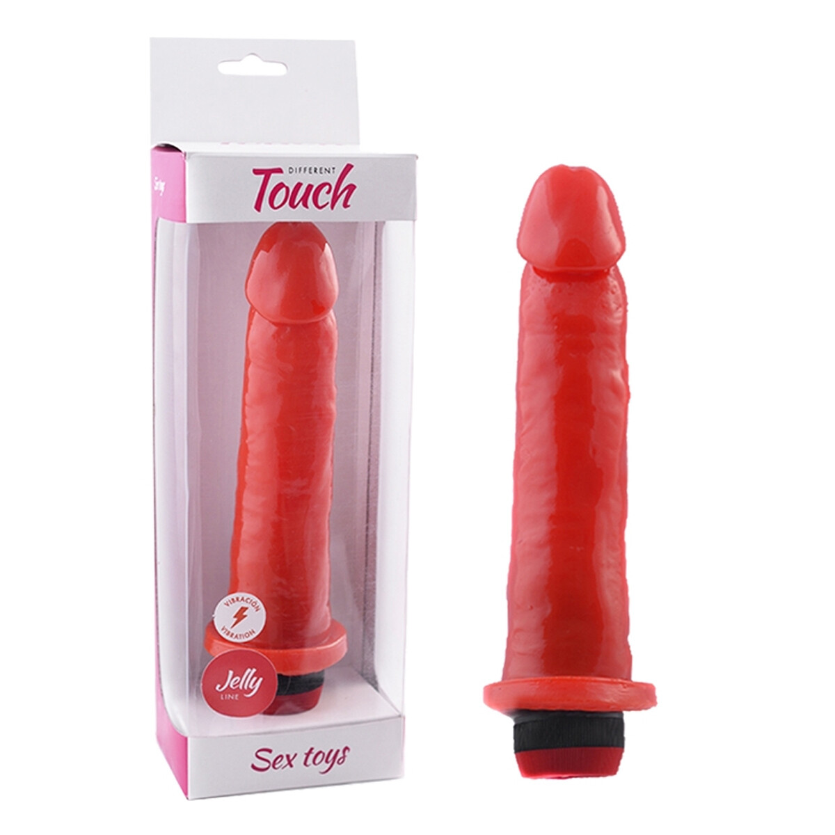 Vibrador Géminis - Rojo 