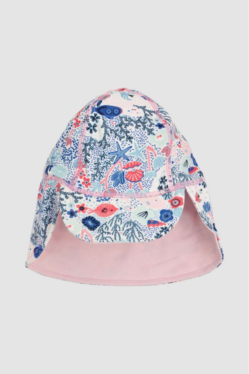 Gorro baby sailor uv50 - Aquamar 