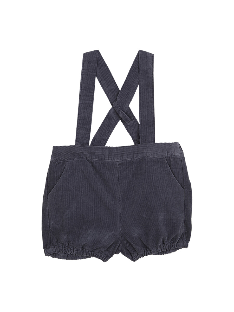 Pantalon Corto Bombacho Azul Pato