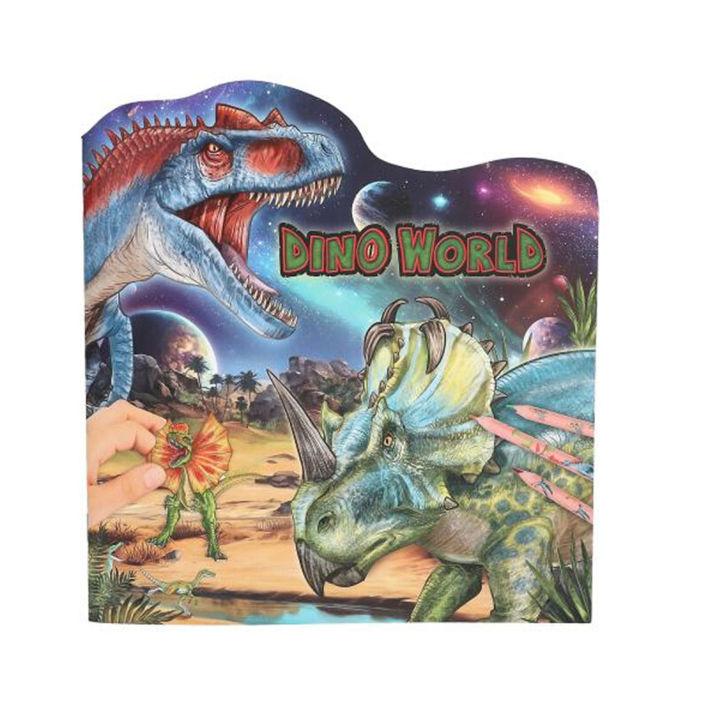 Libro para colorear Dino World Libro para colorear Dino World