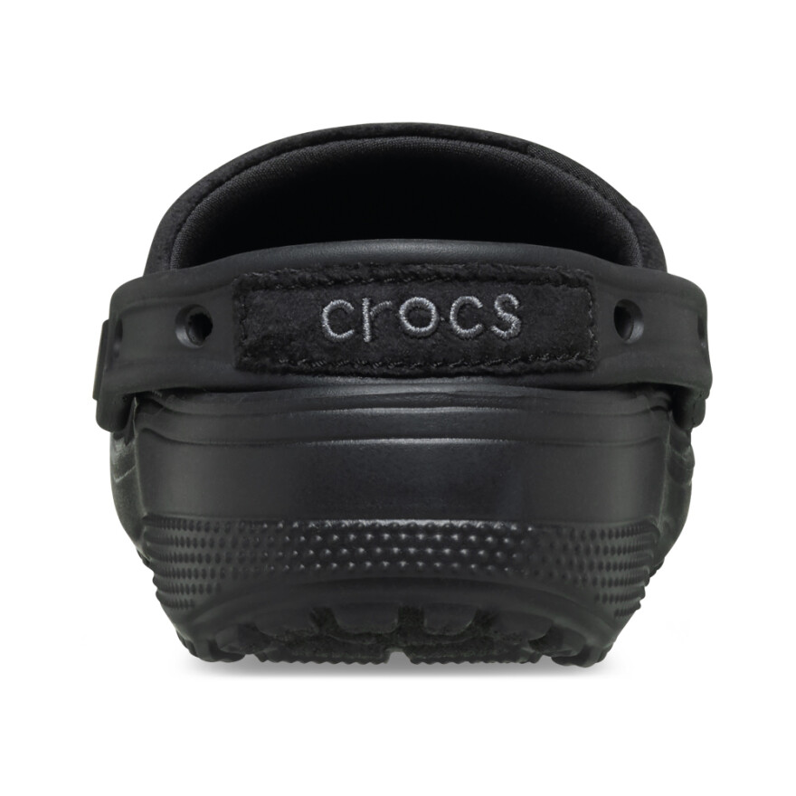 Crocs Classic Crafted Velvet Clog Unisex Black