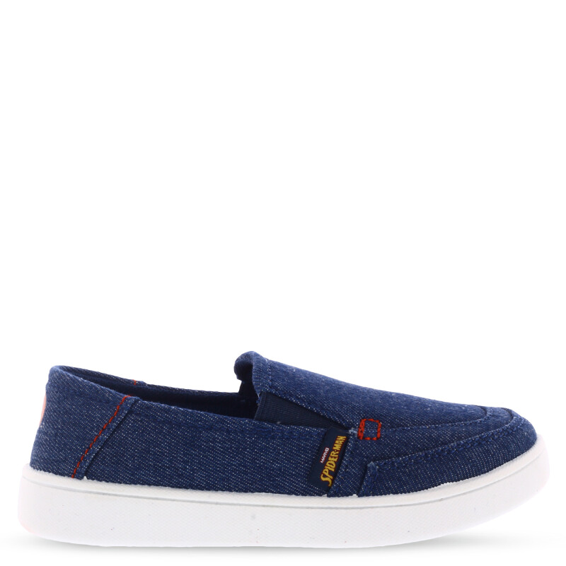 Championes Infantiles Disney Depor Spider Man c/Elastico Azul Jean