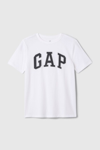 Remera Logo Gap Niño New Off White Opt1