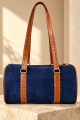 Cartera baulito Azul