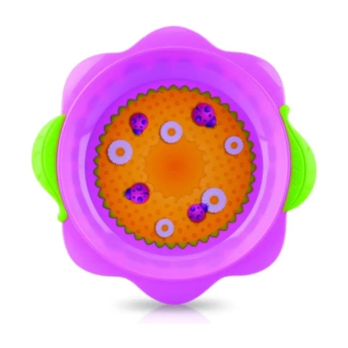 Plato Nuby para Bebes con Flores 