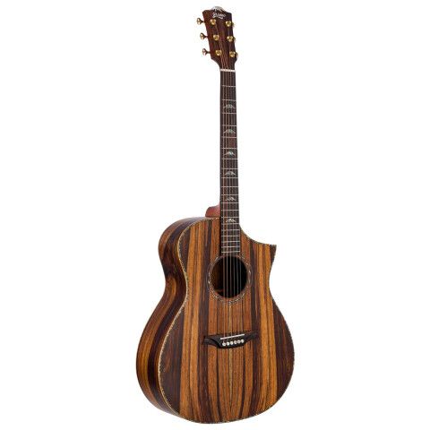 Guitarra electro acustica Bromo BAR4GCE natural con funda Guitarra electro acustica Bromo BAR4GCE natural con funda