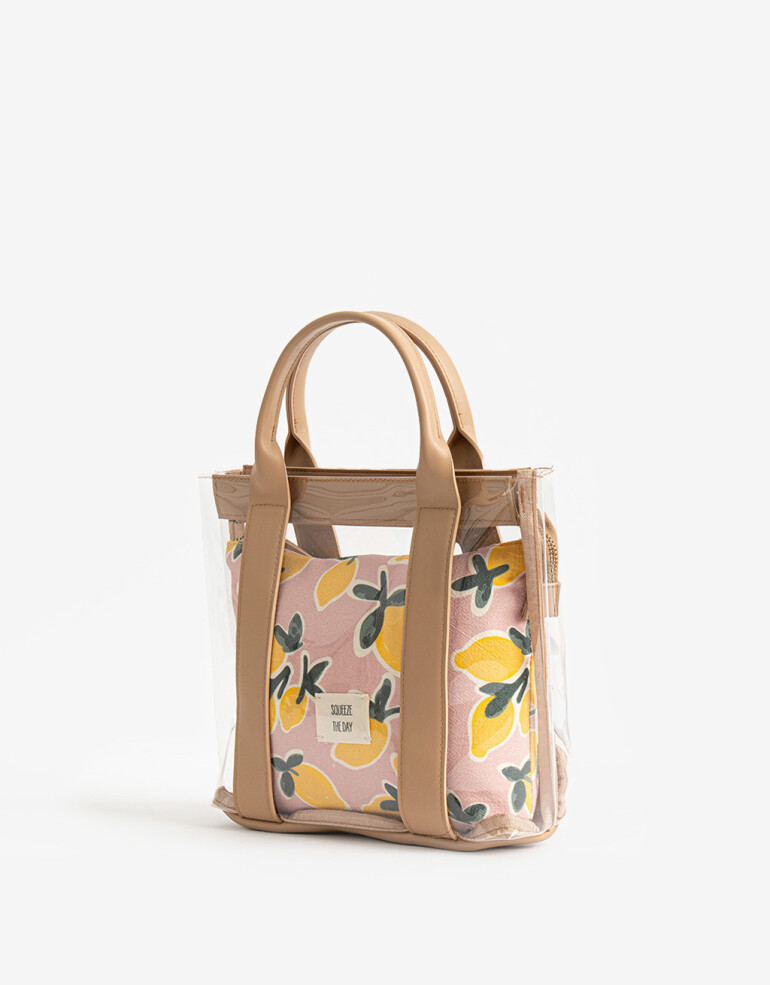 Porta Cosméticos Set De Portacosméticos - Estampado Flores