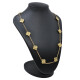 Collar oro 18k y brillantes modelo Alhambra largo 54 cm Collar oro 18k y brillantes modelo Alhambra largo 54 cm