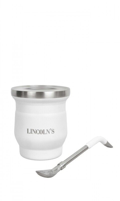 KIT MATE Y BOMBILLA BLANCO