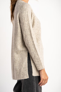 Sweater Texturado Vison