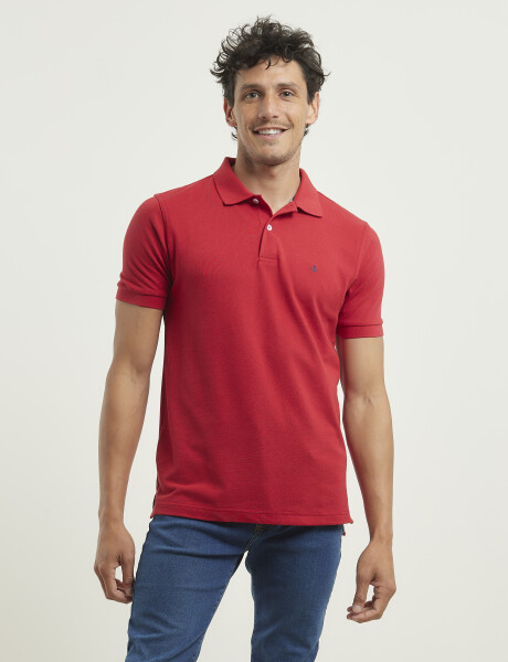 520602 REMERA PIQUÉ NAVIGATOR Rojo