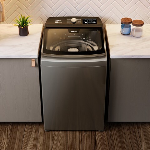 Lavarropas Whirlpool Dual Wash 18Kg Carga Superior Titanium Lavarropas Whirlpool Dual Wash 18Kg Carga Superior Titanium
