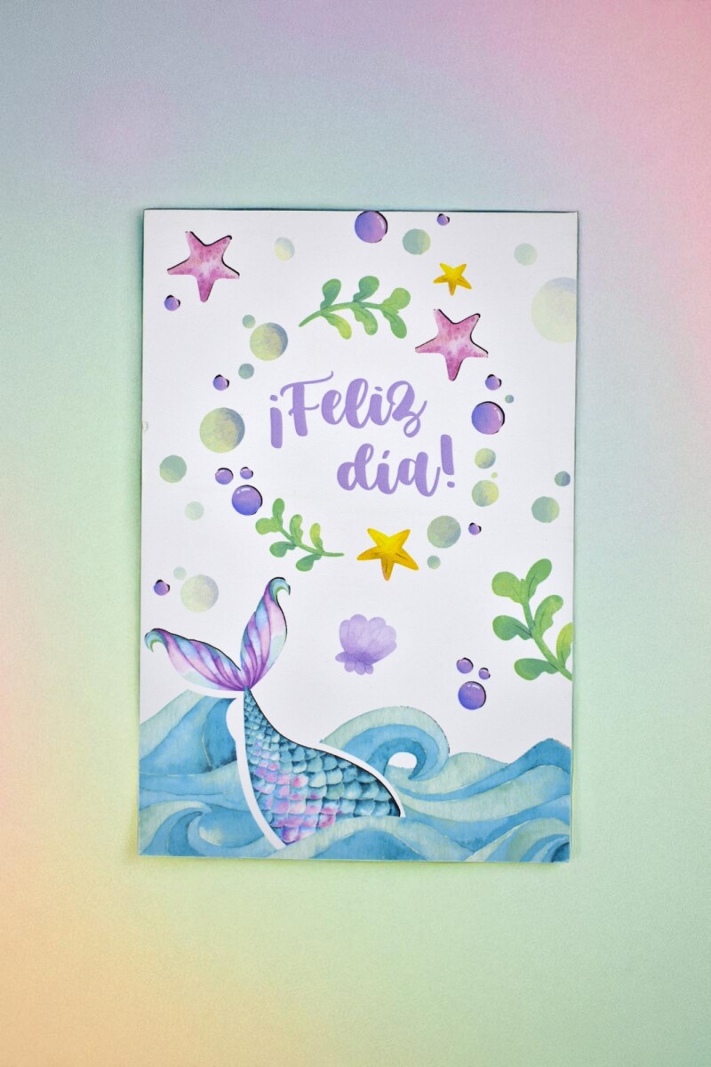 Tarjeta feliz día 10x15 - DISEÑO 15 