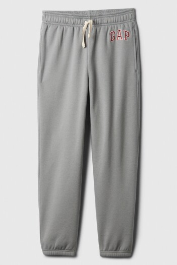 Pantalón Deportivo Logo Gap Niño Pilot Grey