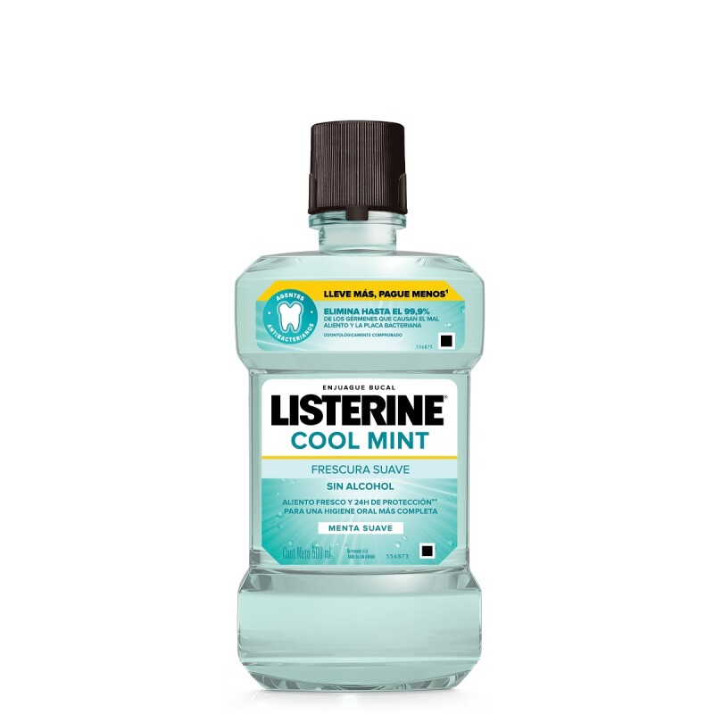 Enjuague Bucal Listerine Cool Mint Zero 250 Enjuague Bucal Listerine Cool Mint Zero 250