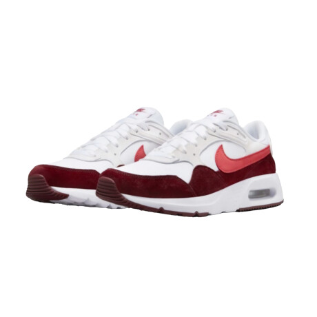 Championes Nike Air Max Sc White & Red